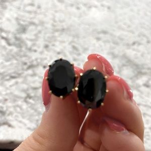 Kate spade Black and Gold Earrings